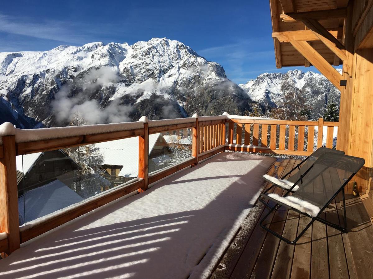Chalet L'Ardoisiere Villard-Reculas Bagian luar foto