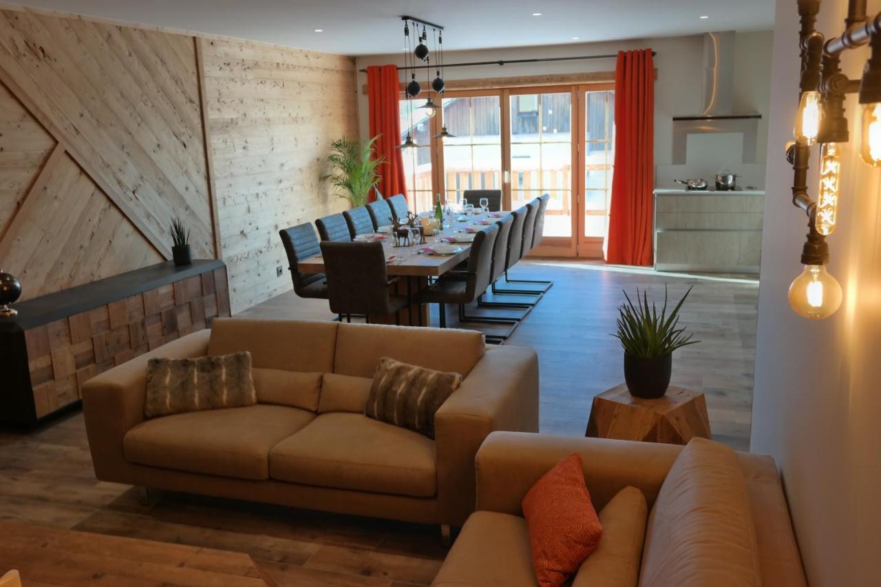 Chalet L'Ardoisiere Villard-Reculas Bagian luar foto